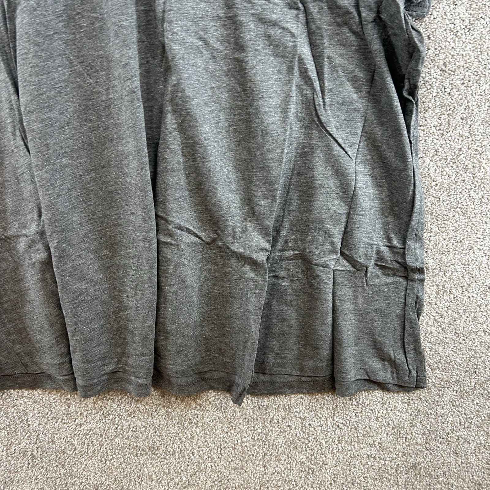NWOT Roman’s Women’s T-Shirt Top Size 4X Gray Short Sleeve Pullover Stretch