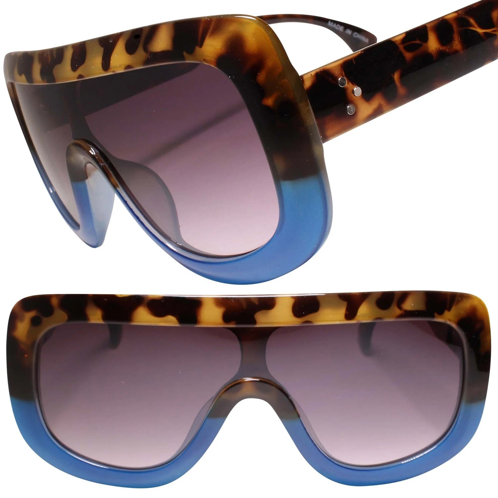 Women Sunglasses Fashion Luxury Oversized Shades One Piece Style Lentes Gafas
