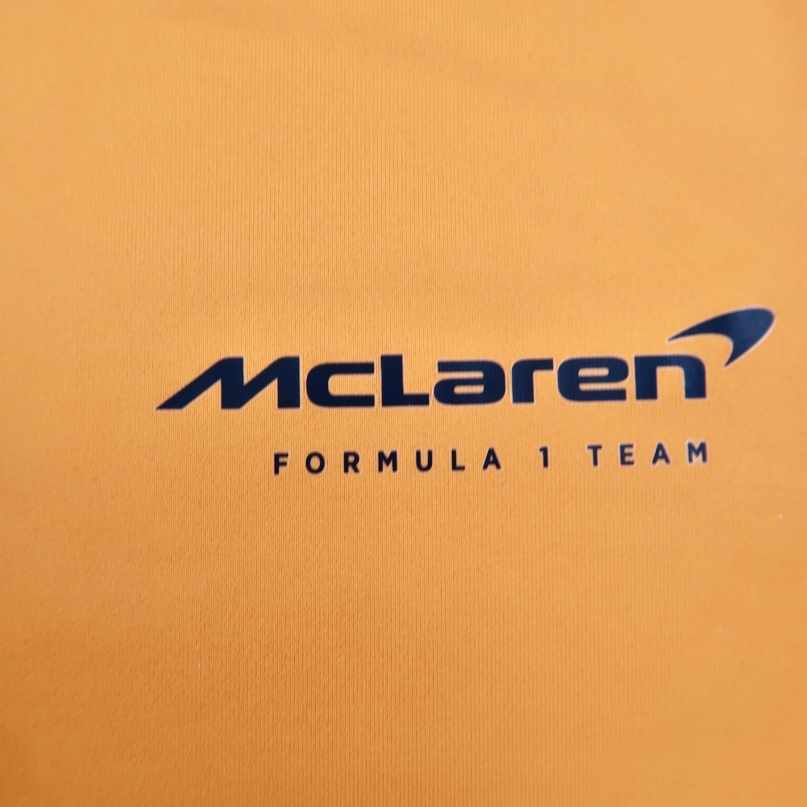 Castore McLaren Formula 1 Team Hoodie Mens Large Orange Black F1 Racing Pullover