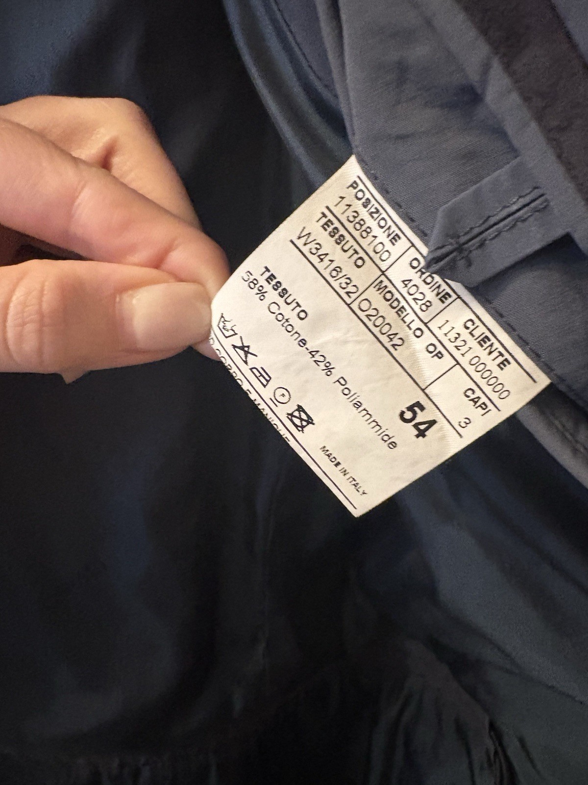 Canali Coat Men Size 54 Overcoat Insulated Button Zip Lined Made In Italy