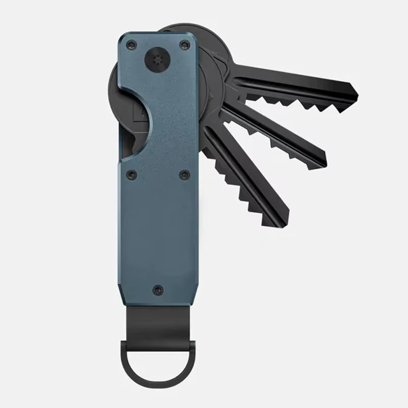 Key Organizer Compact Holder Metal Key Chain Minimalist Key Case Holder for Keyc