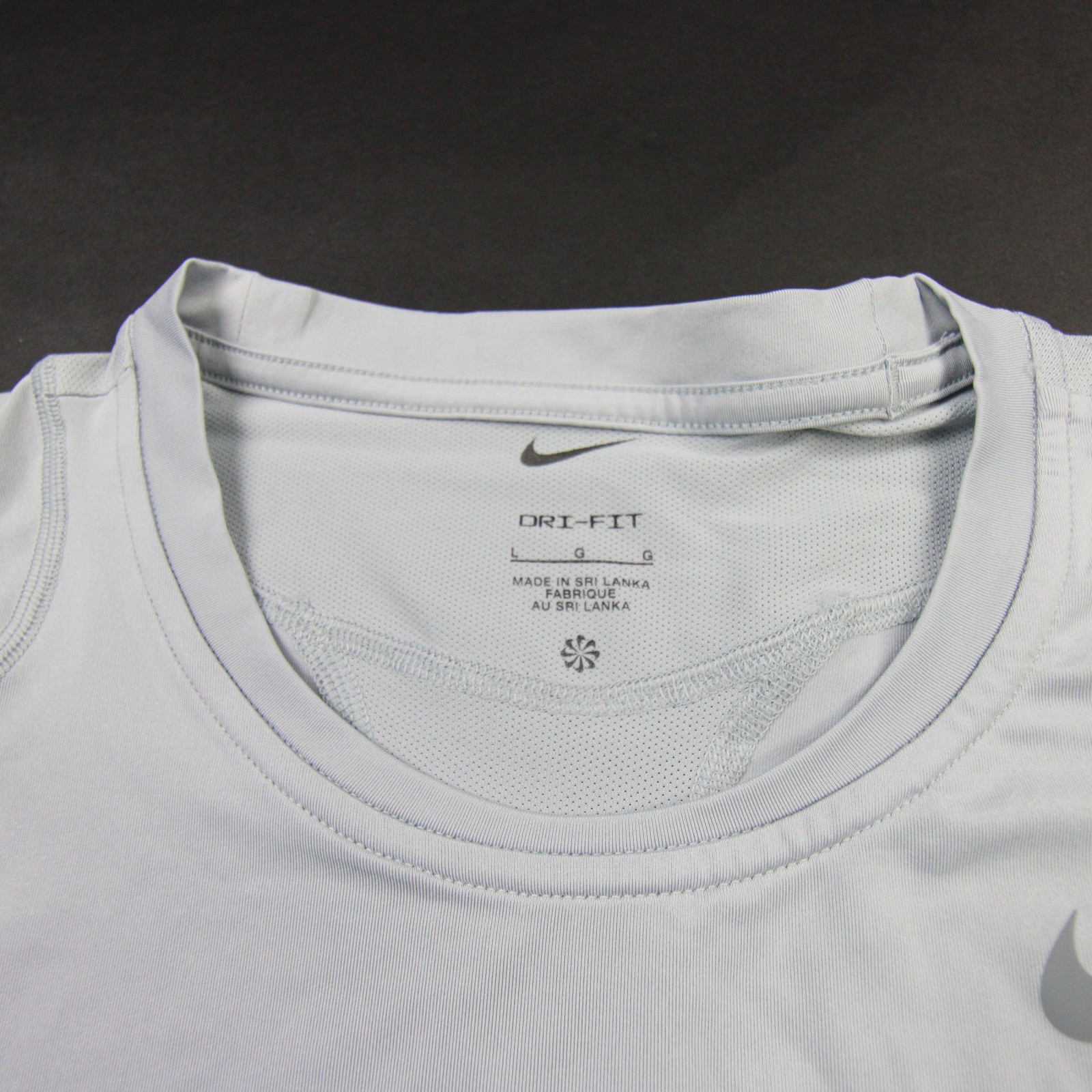 Nike Dri-Fit Sleeveless Shirt Men’s Light Gray New with Tags Multiple Sizes