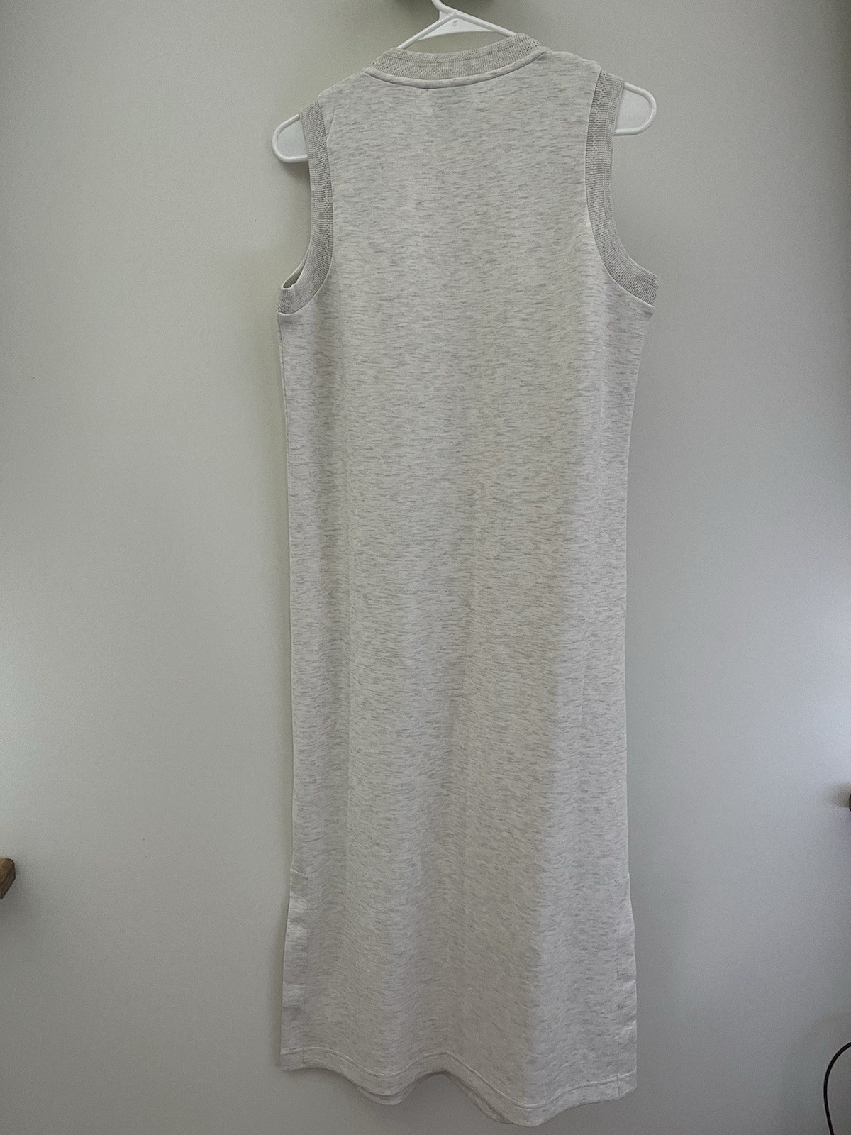 Varley Beatrice Midi Dress size XS NWT Ivory Marl Color
