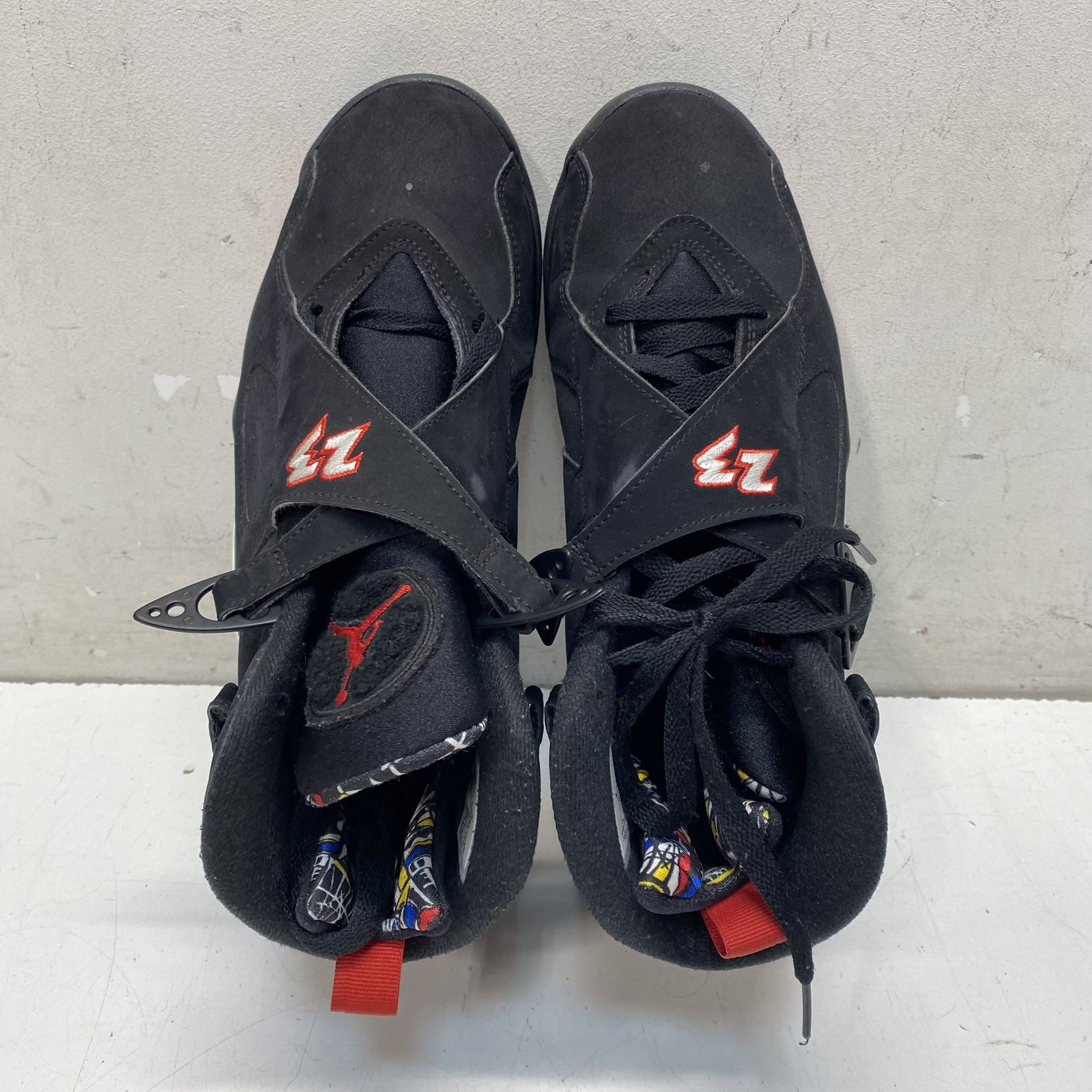 Nike Air Jordan 8 Retro Playoffs Black True Red 305381-062 Men’s Size 8.5