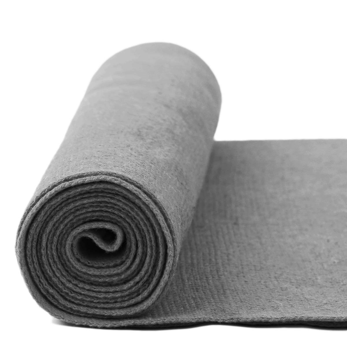 Mens Long Thick Scarf Solid Color Soft Warm Cashmere Feel Fashion Scarf Grey