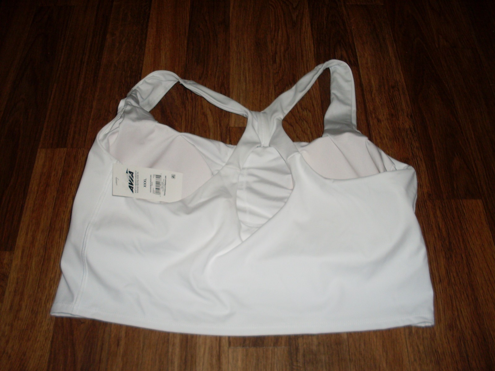 WOMENS AVIA SQUARE NECK SPORTS BRA SIZE XXXL NWT