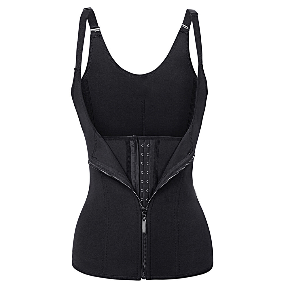 Fajas Reductoras Colombianas Body Shaper Waist Trainer Tummy Control Tank Top US