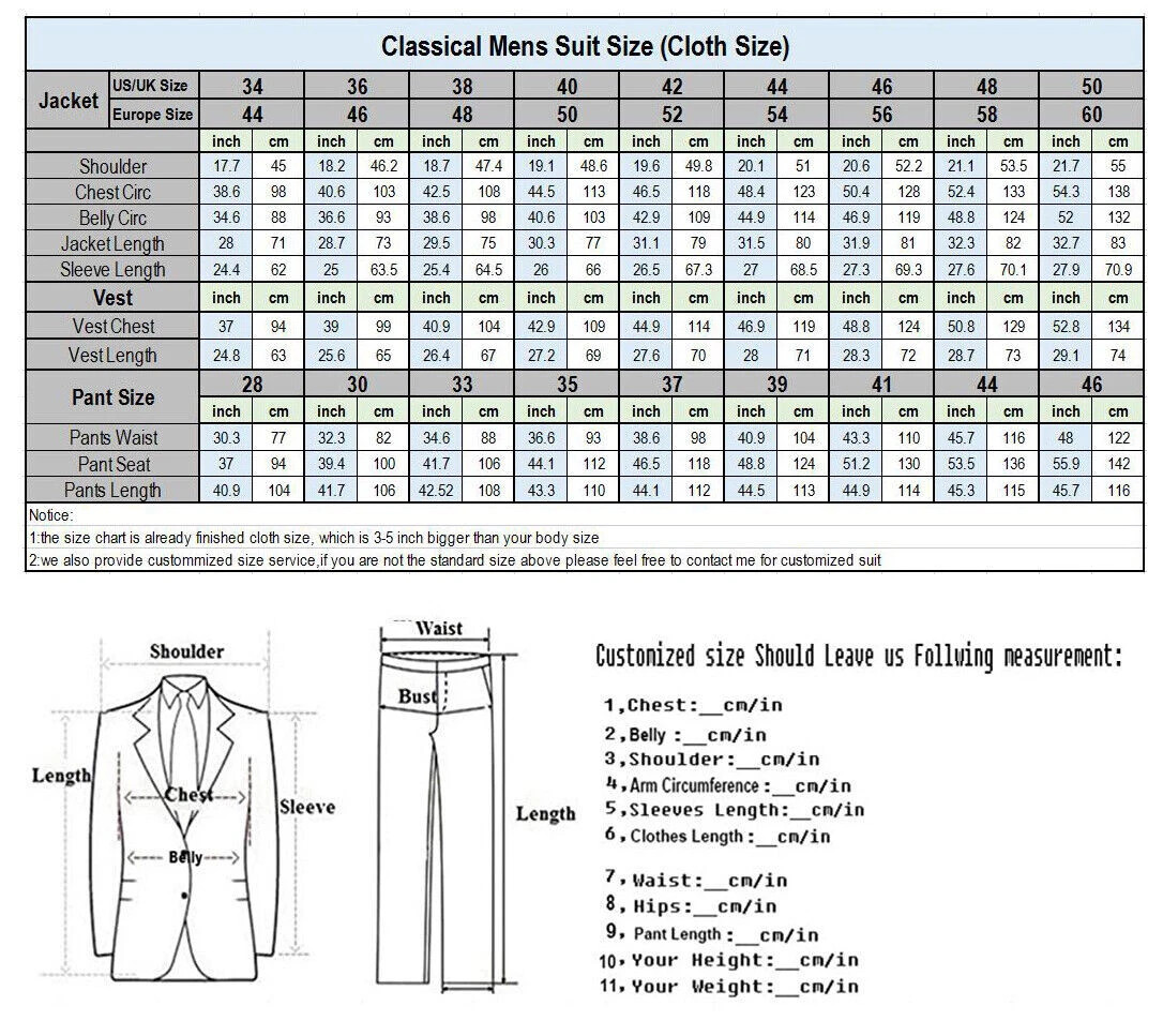Men’s Light Gray Textured Double Breasted 3 Piece Suit Blazer Vest Pants