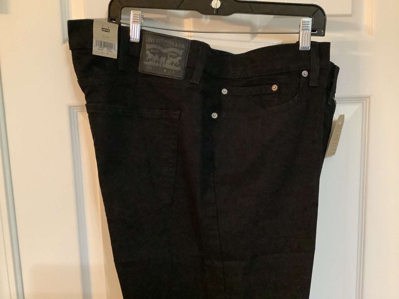 Levi’s 541 Jeans Men’s Athletic Taper All Seasons Tech Stretch 44×34 Black Color