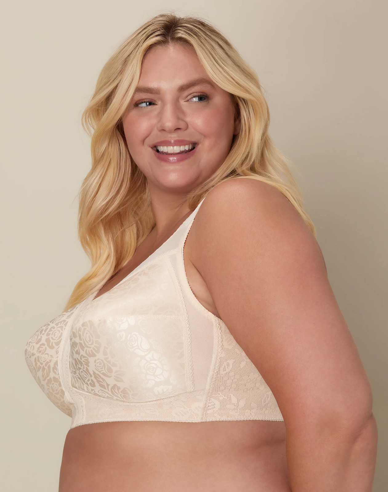 Women’s Wirefree Bra Playtex 18 Hour Original Comfort Strap Lingerie TruSUPPORT