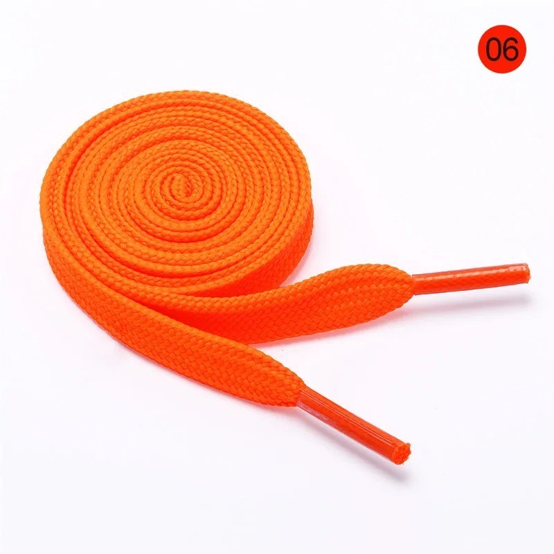 Fat Shoelaces Thick Flat 3/4″ Wide Shoelaces Solid Color for All Shoe Types