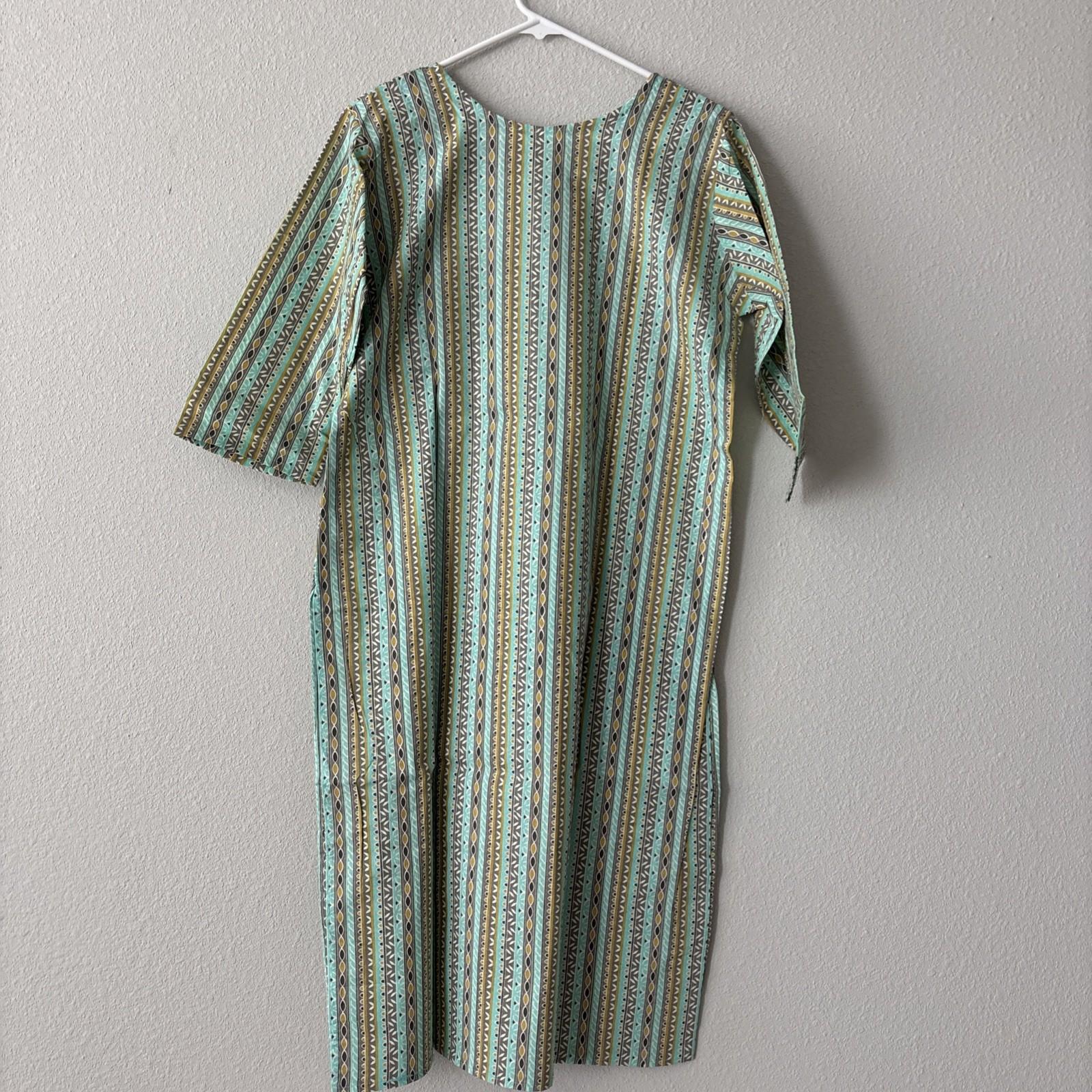 Aqua Green Cotton Premium Kurti