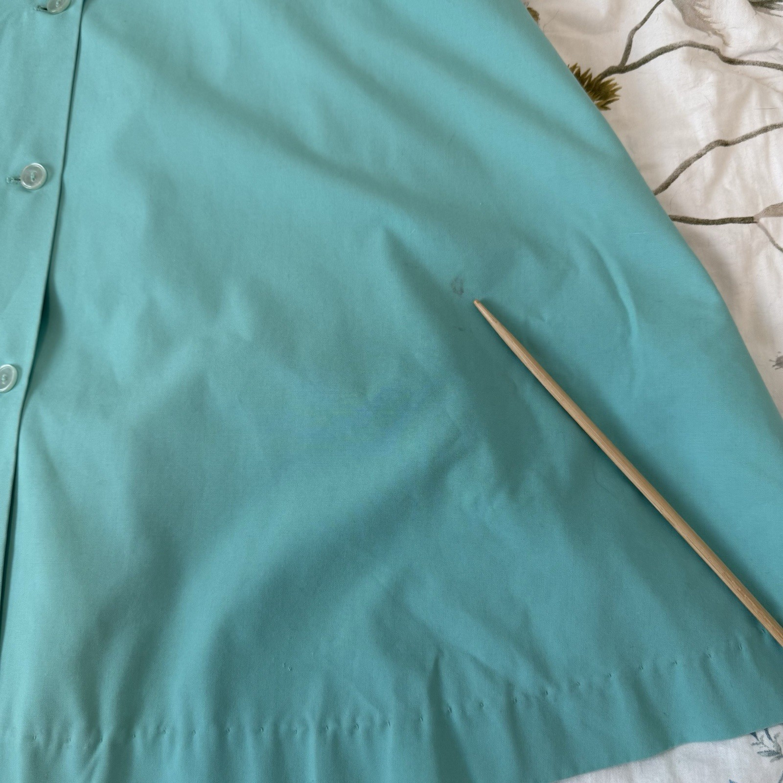 Vintage Aqua Waitress Uniform Dress Set T-Bird Diner Audrey Coleman USA – Helen