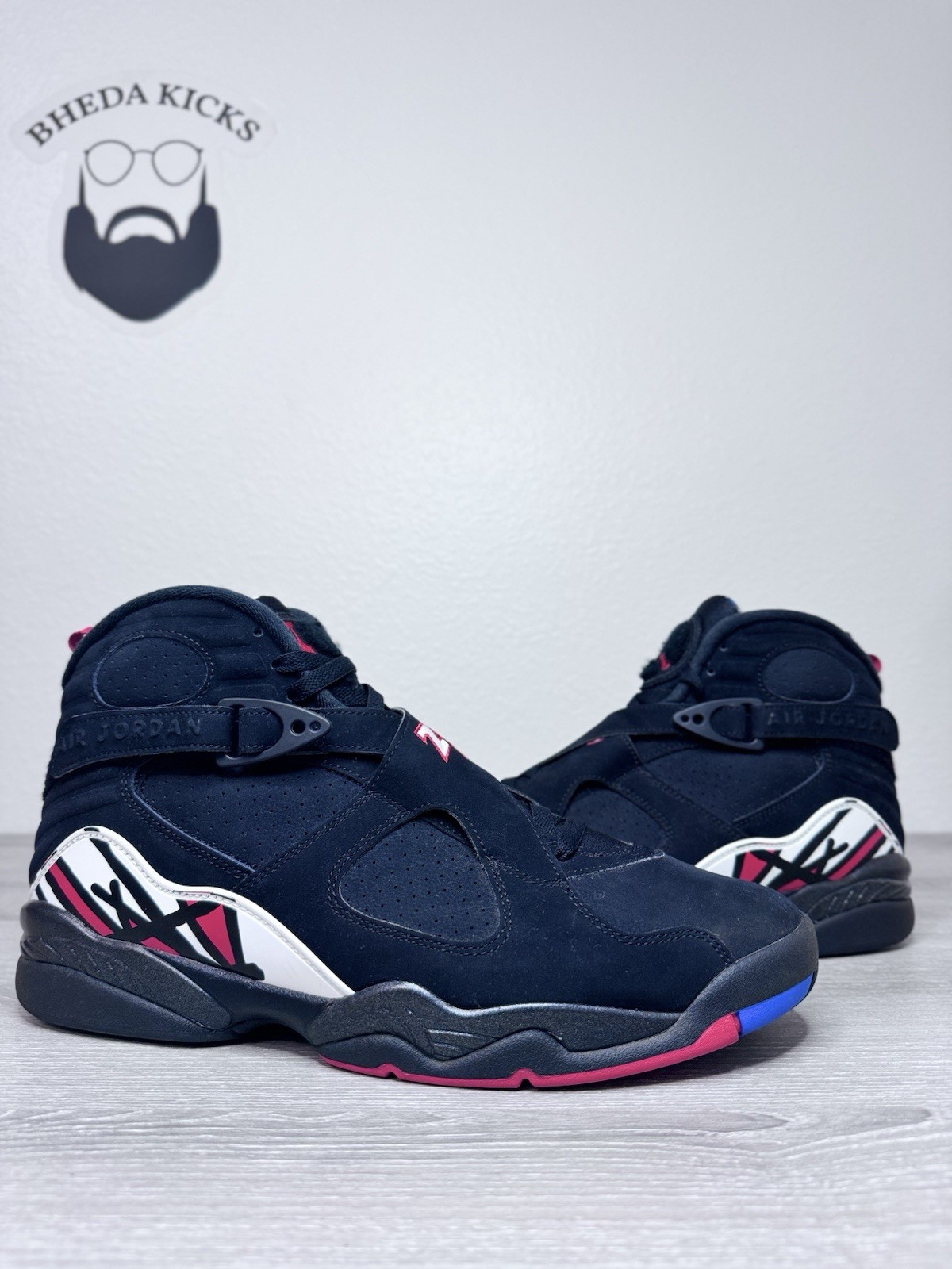 Size 12.5 – Air Jordan 8 Retro Playoffs 2023 305381-062 Preowned Worn Once