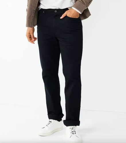 Men’s Sonoma Goods For Life The Everyday All-Day Straight Fit Pants – Black