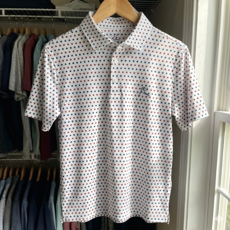 The States Men White Classic Red Admiral Navy USA XL Discount