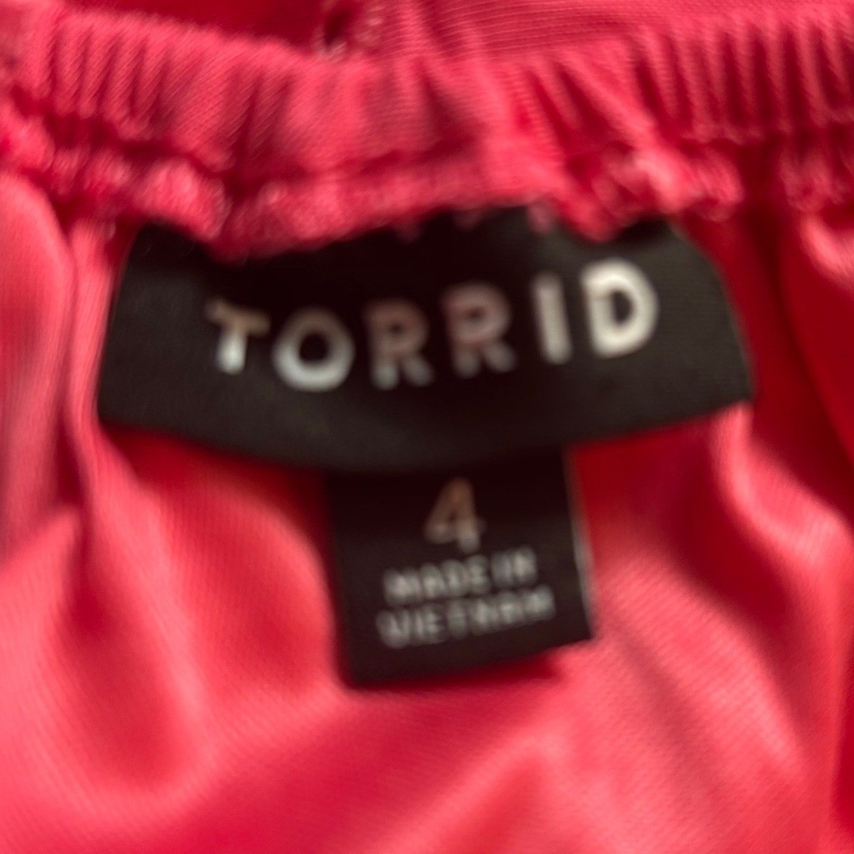 Torrid Pink Eyelet Top 4x Milkmaid Blouse Empire Waist Flutter Sleeve Top