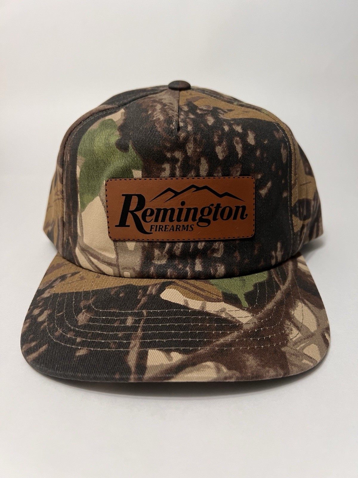 Remington Camo 5 Panel Hat Atonal A500P Cotton Cap Adjustable NWT