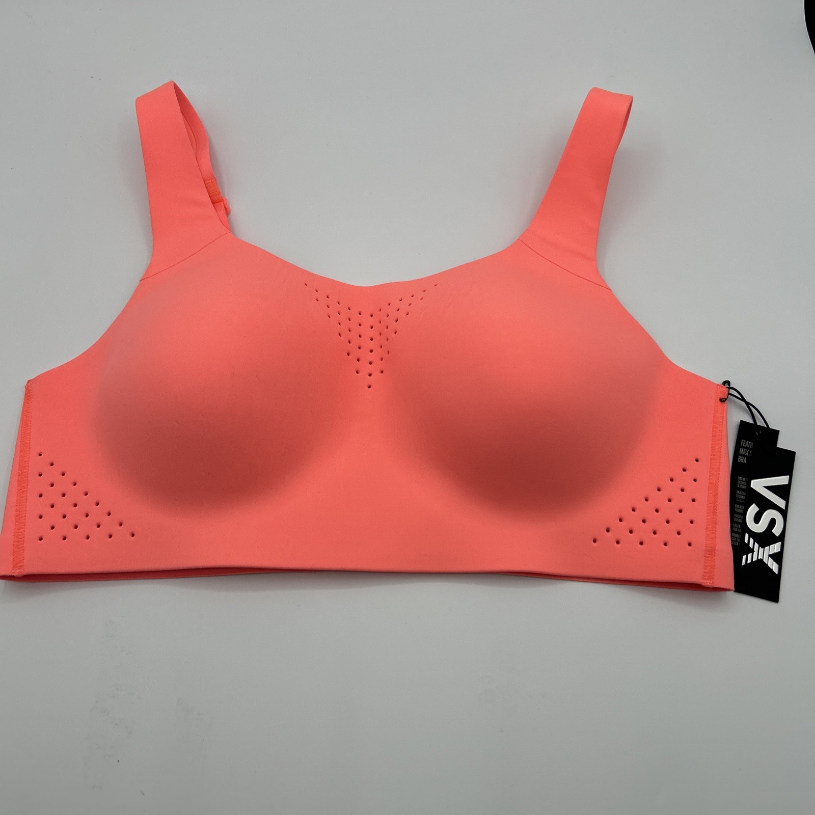Victoria’s Secret Featherweight Max Sports Bra VSX Coral Pick a Size NWT
