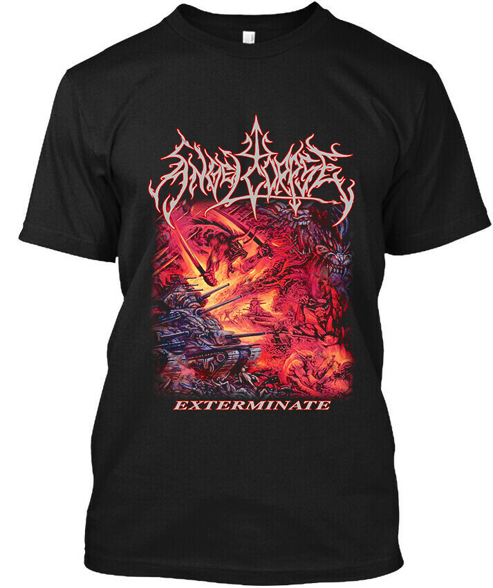 New Popular Angelcorpse Exterminate American Music Vintage Logo T-Shirt S-4XL