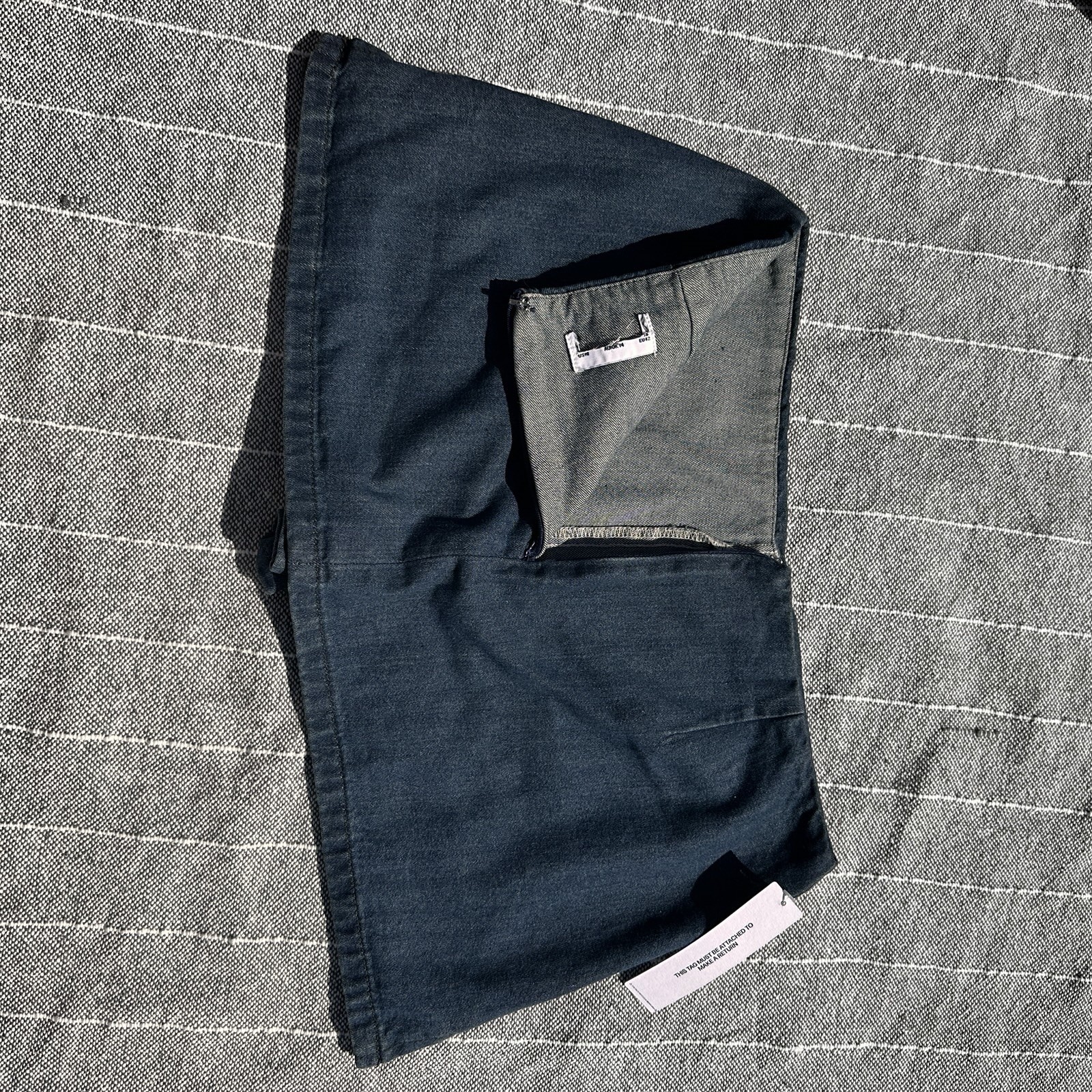 Micro Skirt Denim Size 10 Princess Polly NWT Built-In Shorts