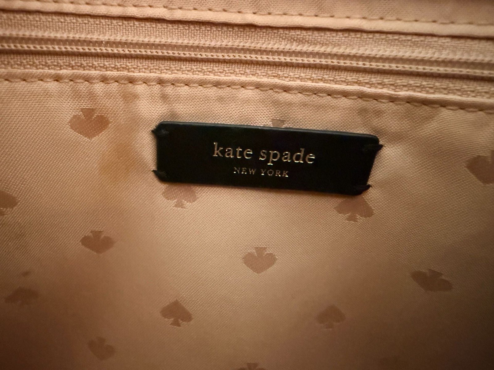 Kate Spade Jeanne Medium Satchel in Warm Vellum and Black Leather