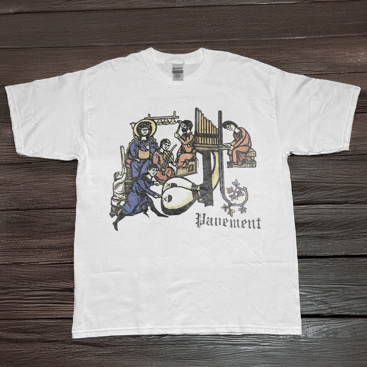 90s Pavement band Light Blue Short Sleeve Unisex T shirt Classic style