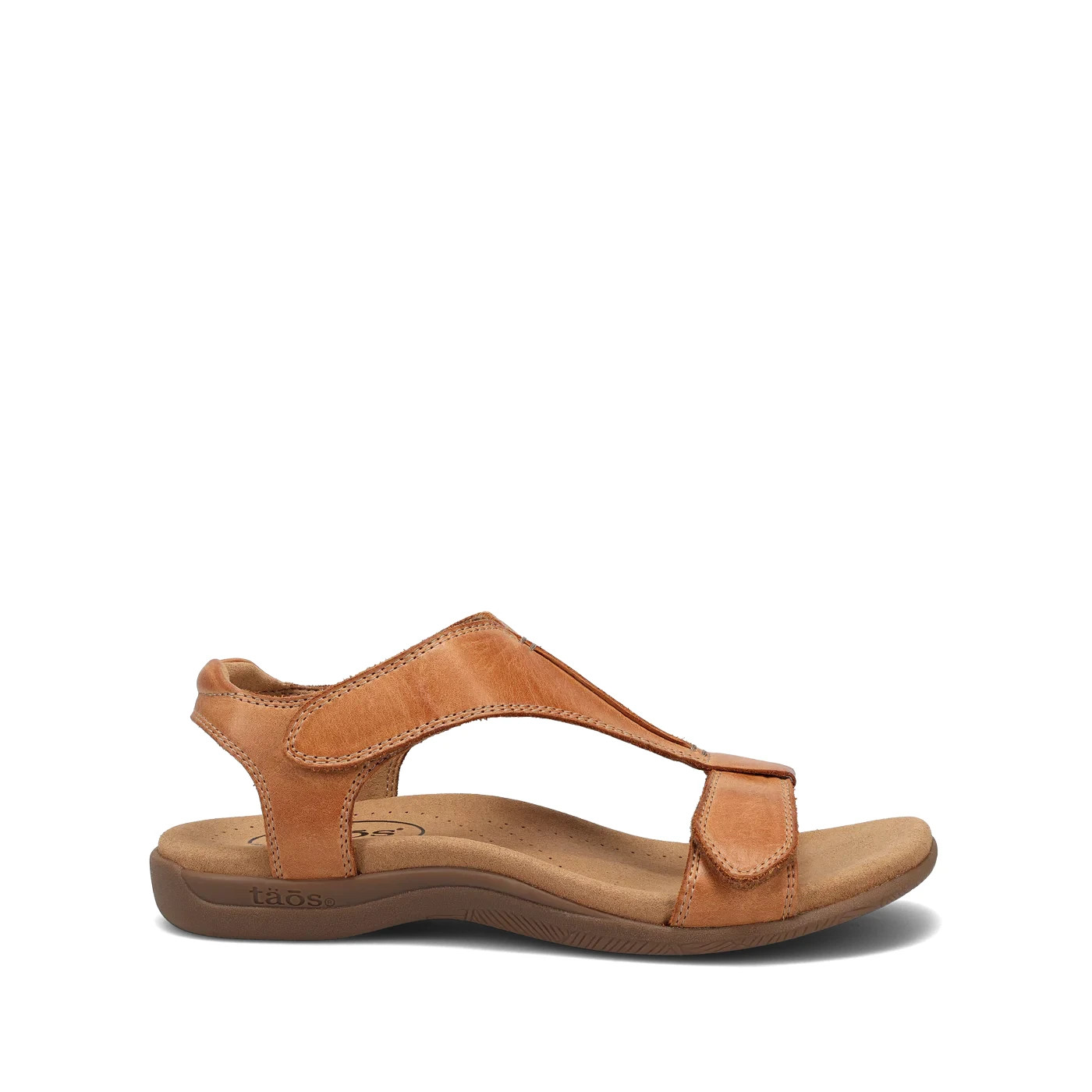 Women’s New TAOS “The Show” Premium Leather Sandal – Caramel – All Sizes