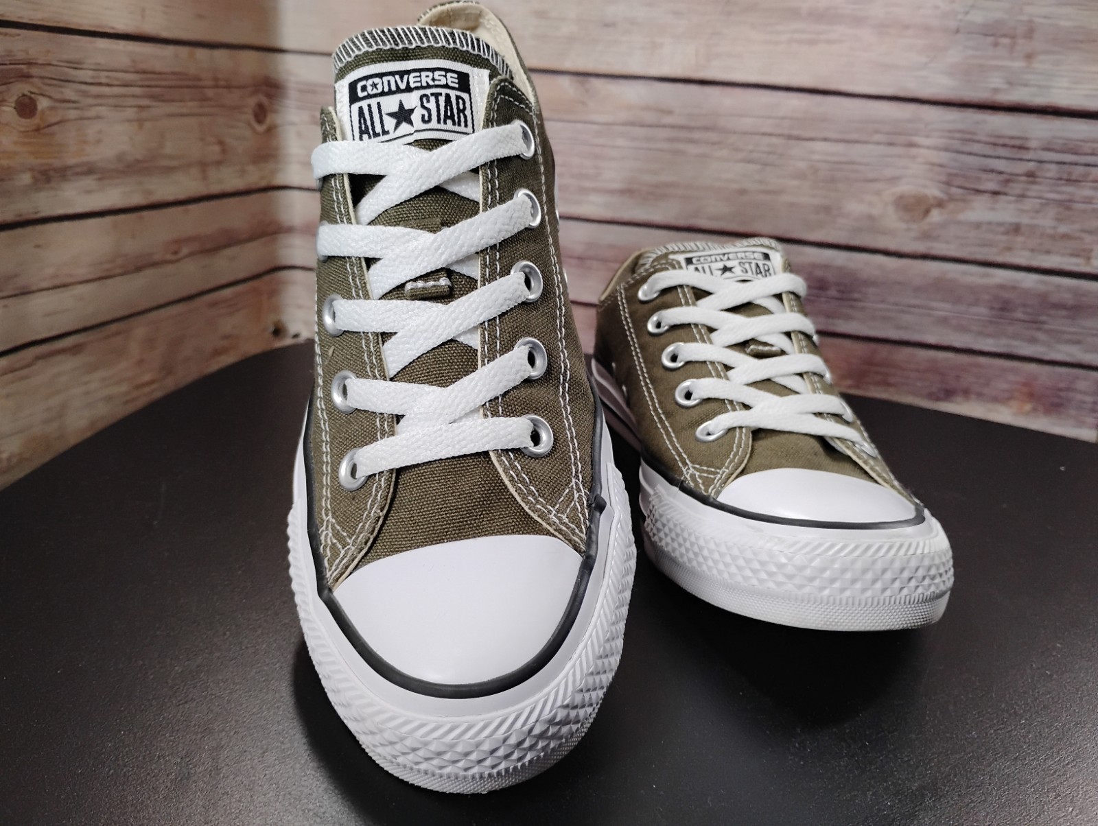 Converse All Star Chuck Taylor Low Top Olive Green 151184F Men 4 / Women 6 -…