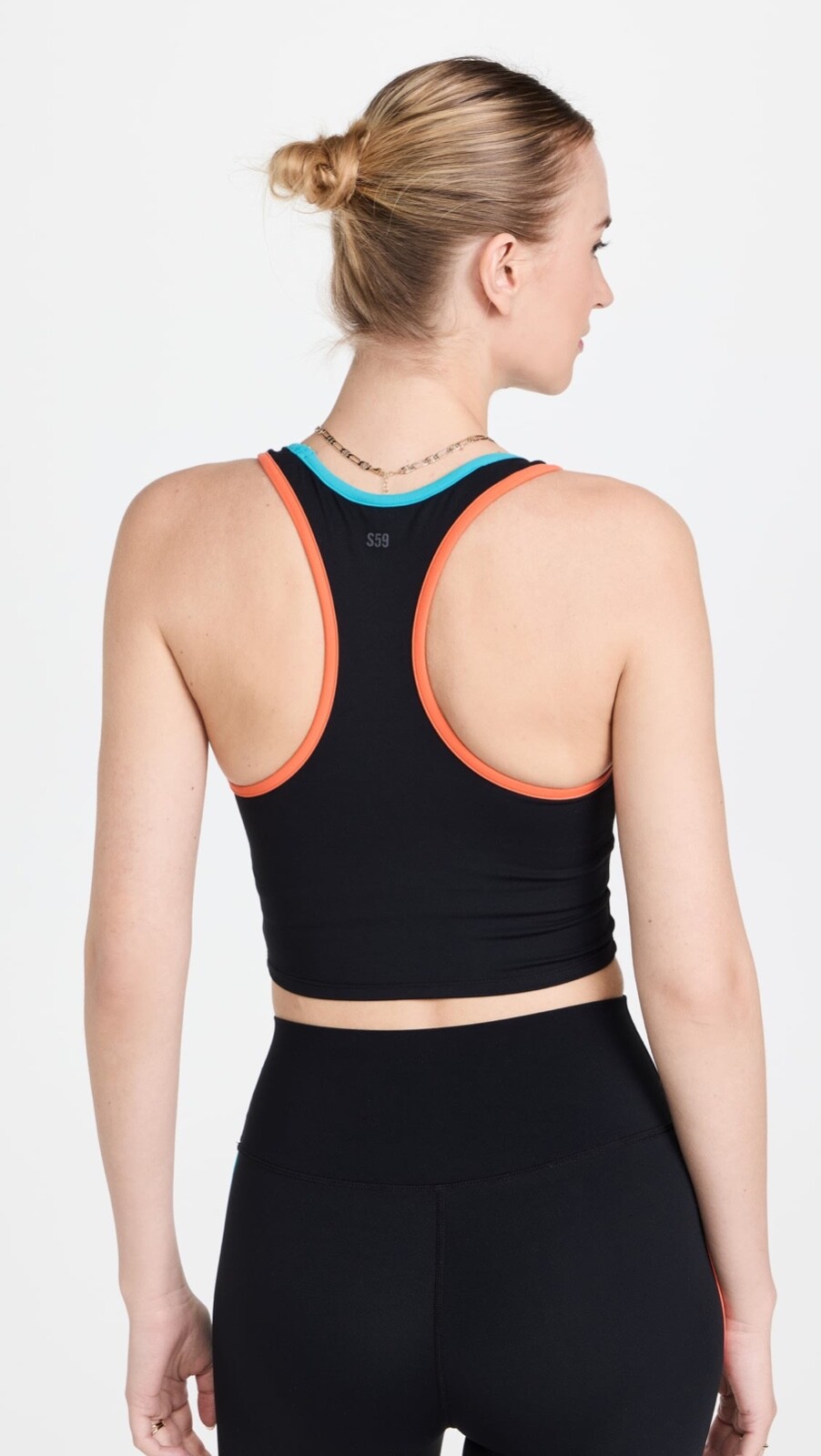 Splits59 Amber Air-weight Bralette Sleeveless Racerback Design Black Size XS NEW
