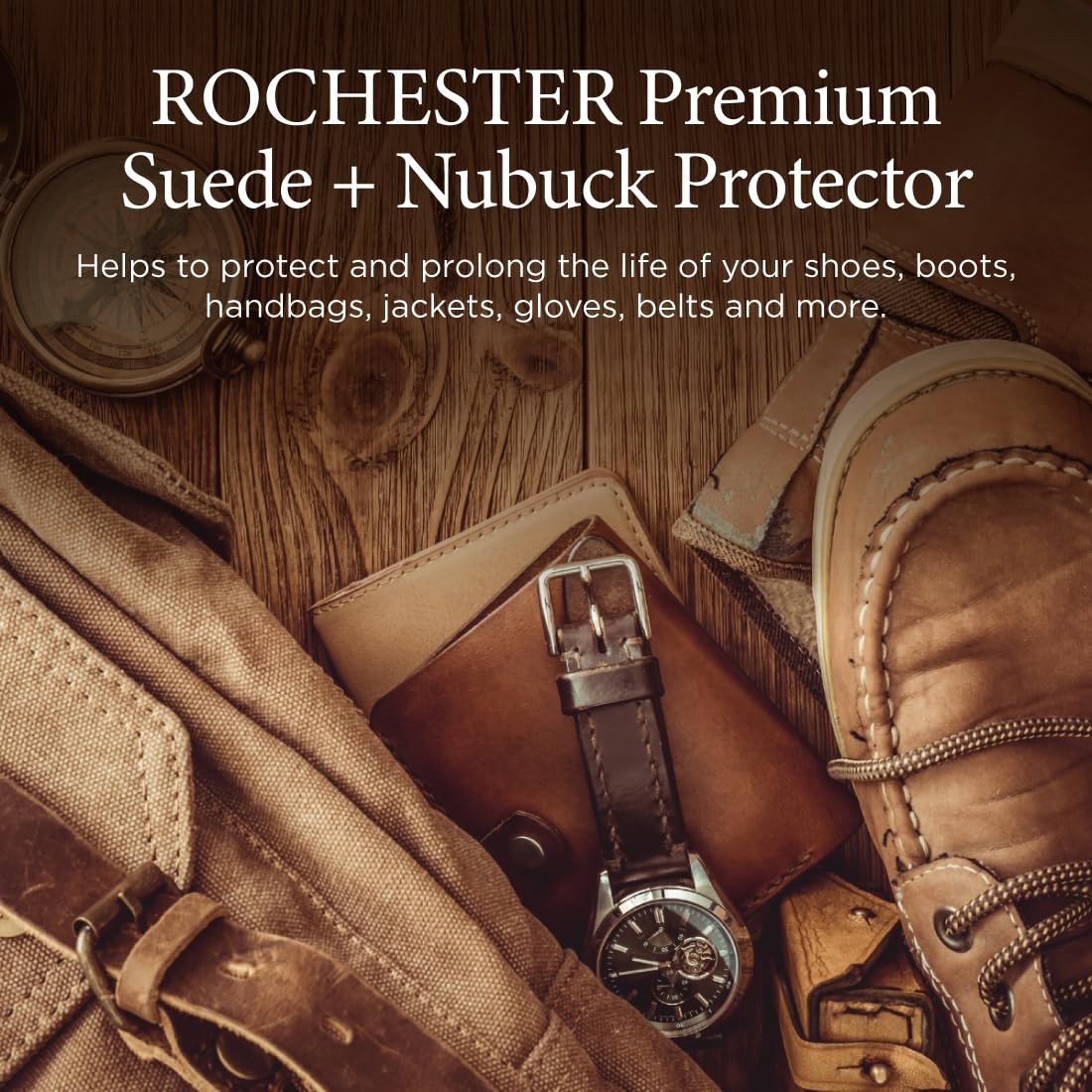 Rochester Suede + Nubuck Protector, Shoe Protector Spray for a Wide Range of …