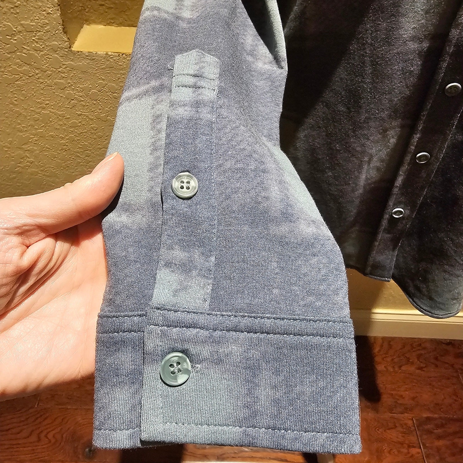 32 Degrees Heat L Soft Brushed Plaid Button Shirt Sage Green Cabincore Cozycore