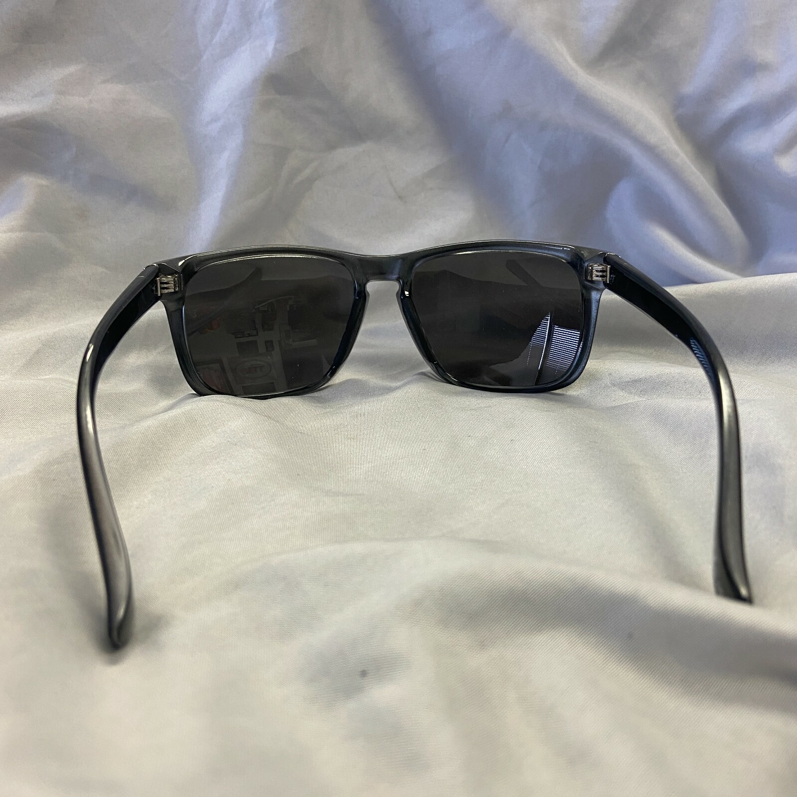 Von Zipper VZ Sunglasses Lomax Black Satin / Silver Lens *NEW DISPLAY*