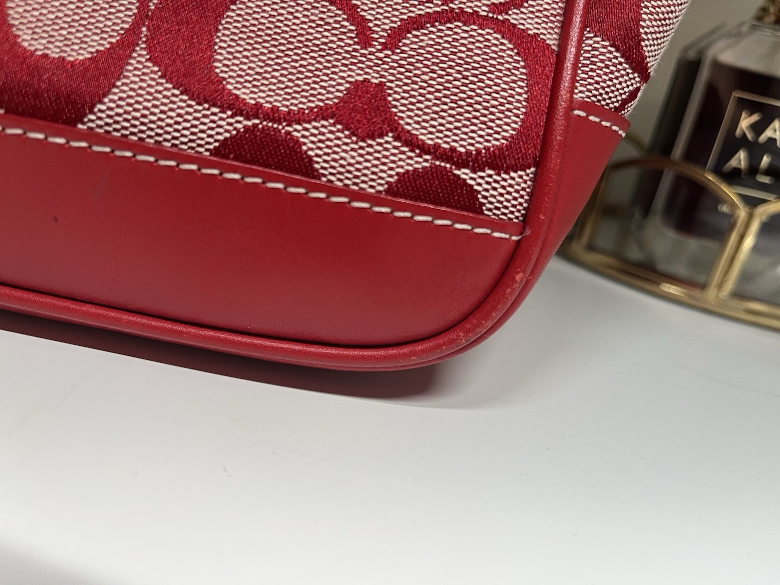 coach vintage mini lunch tote