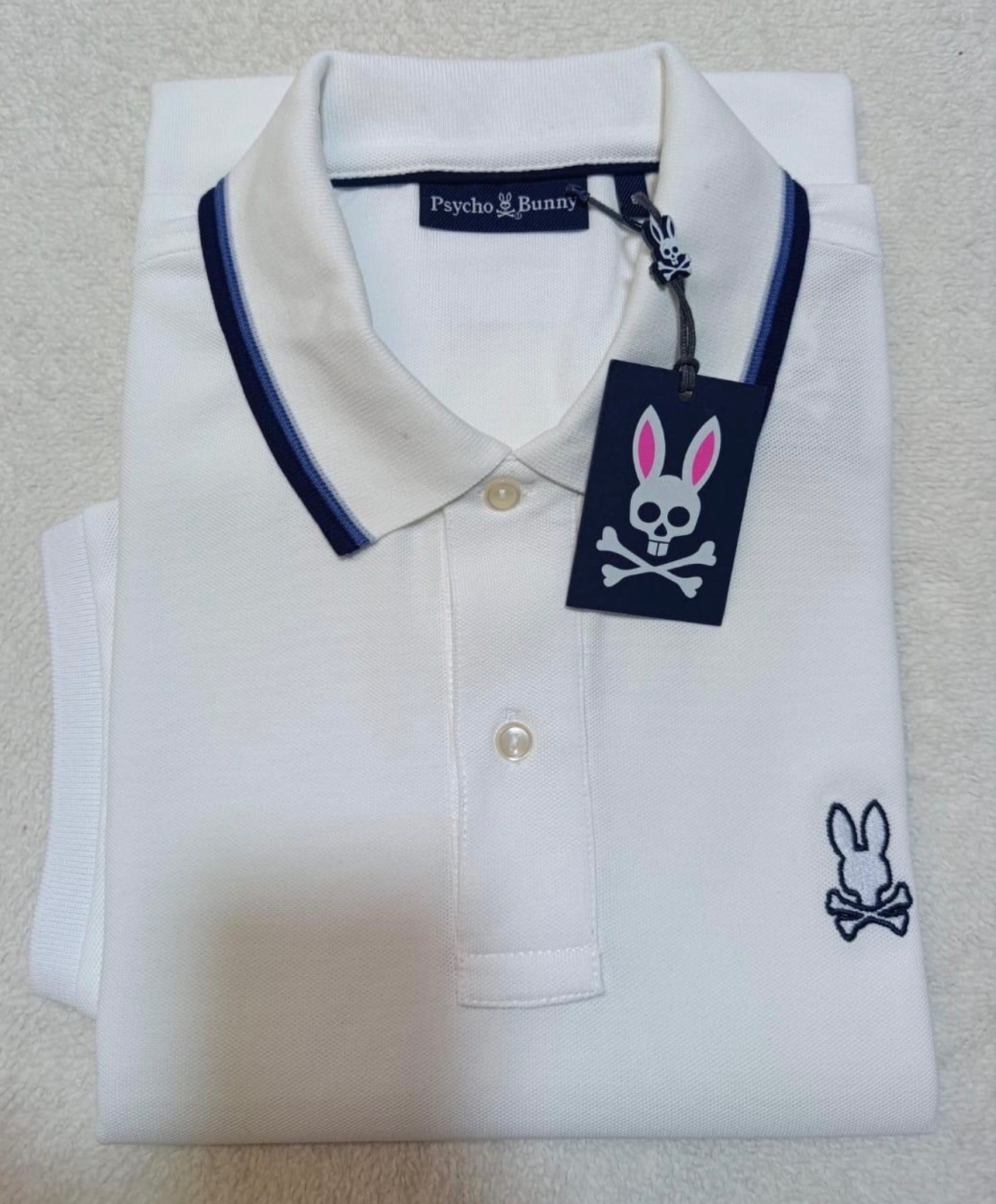 Psycho Bunny Polo Shirt Pima Cotton Men’s