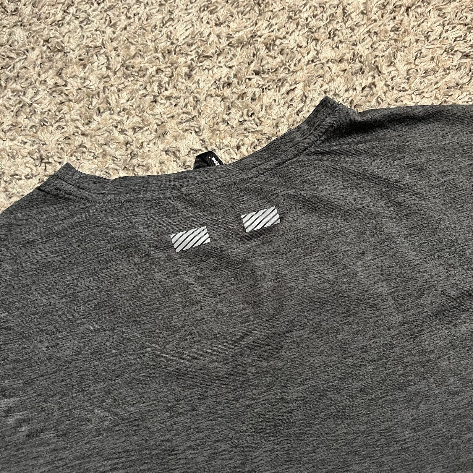 Truewerk Shirt B2 Chill Crew Mens XL Gray Work Workwear Crew Performance