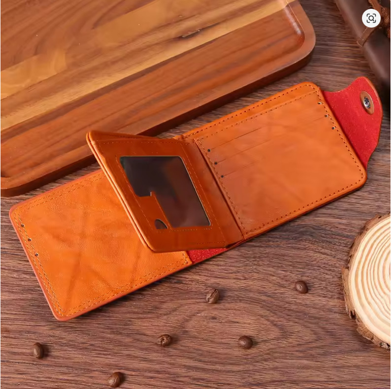 Men’s Novelty US 100 Dollar Wallet PU Leather Bill Money Billfold Card Holder