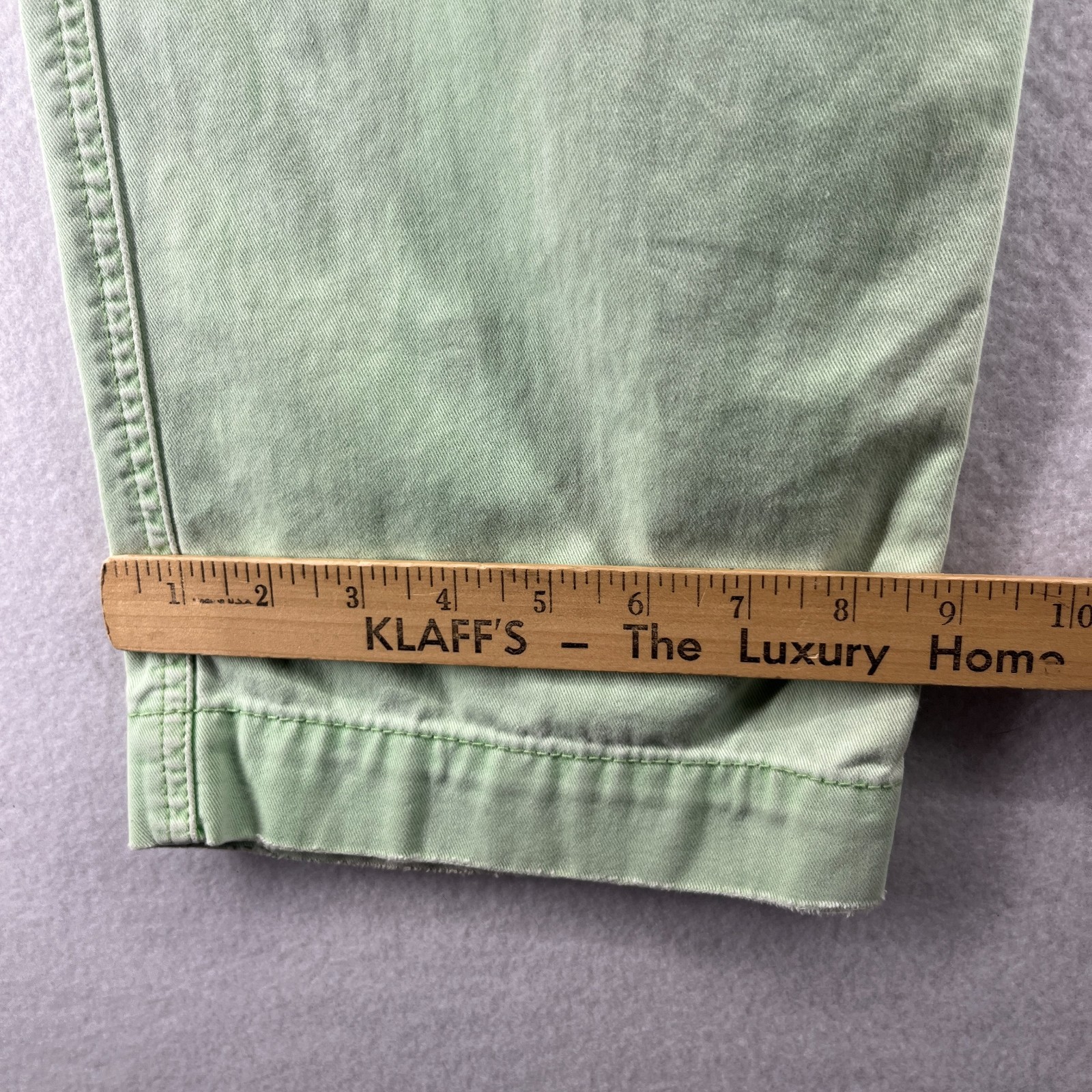 TRUE RELIGION Jeans Men 31 Roman Phoenix Distressed Patchwork Denim Cotton Green