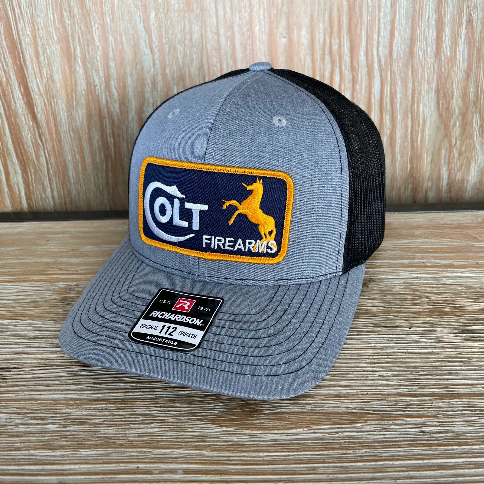 Colt Firearms Vintage Patch Hat – Richardson 112 Trucker Cap
