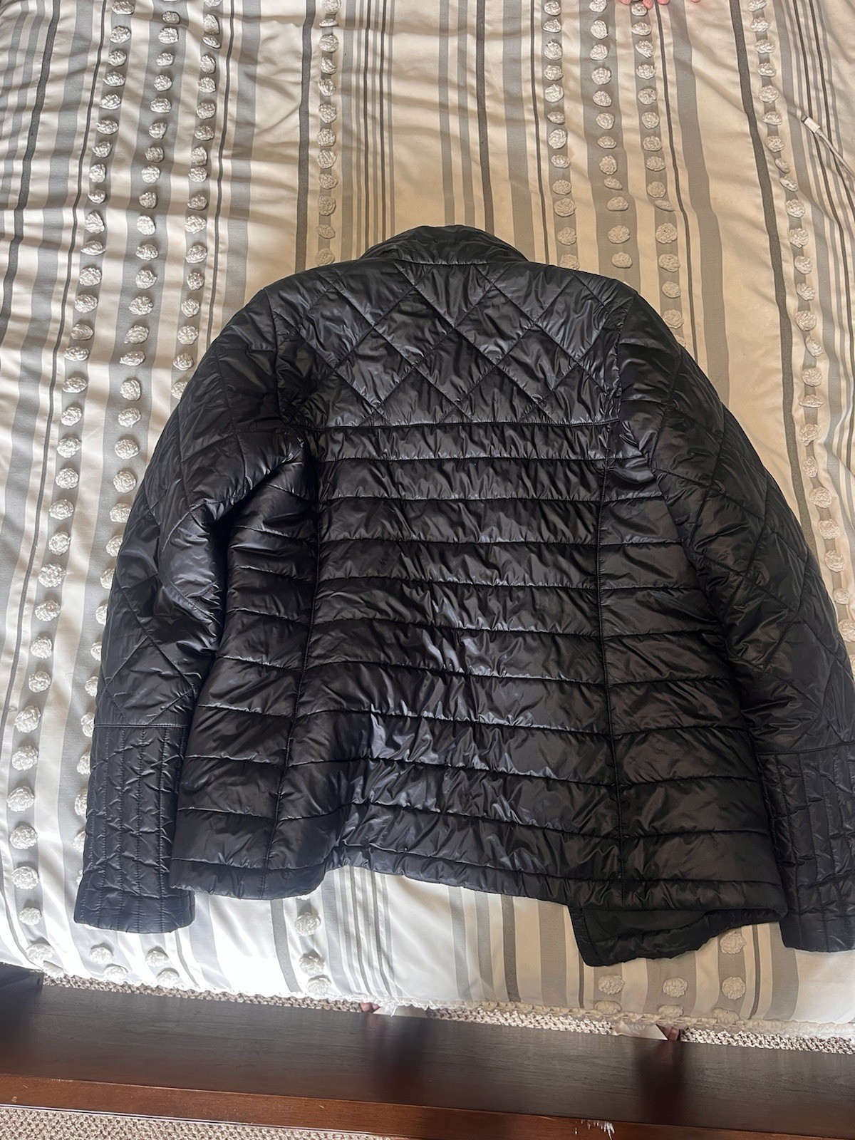 Patagonia Women’s Large Black Lightweight Quilted Jacket Full Zip