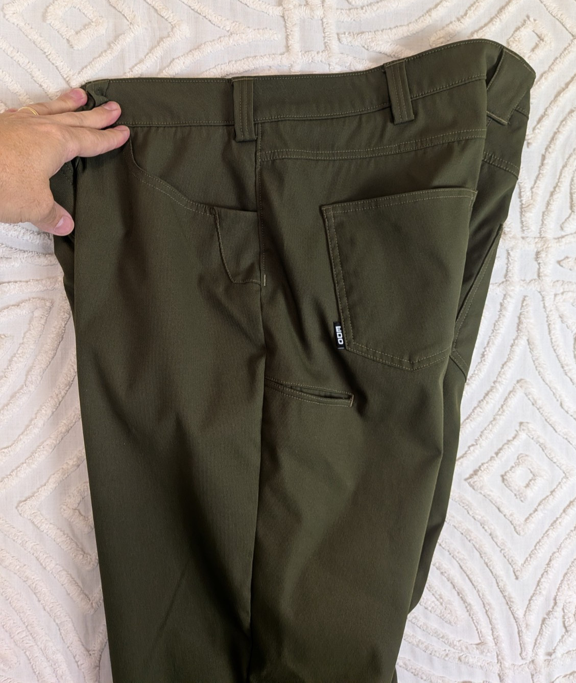 Truewerk EDO Werkpant Men’s 40×33 Green Pants Technical Performance Work 40 Long