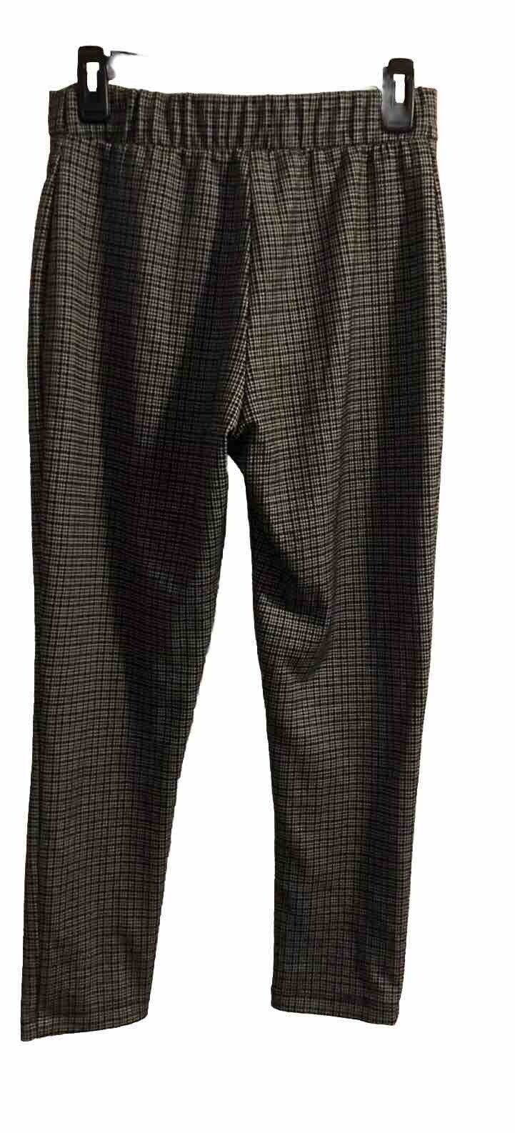 wild fable size S small checkered black and white straight leg slacks Pants
