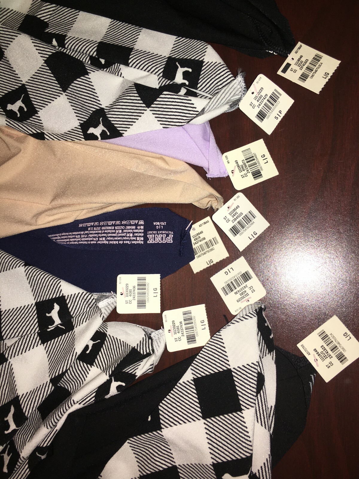Victoria Secret PINK No Show Hipster Panties Various Sizes & Colors Buyer Choice
