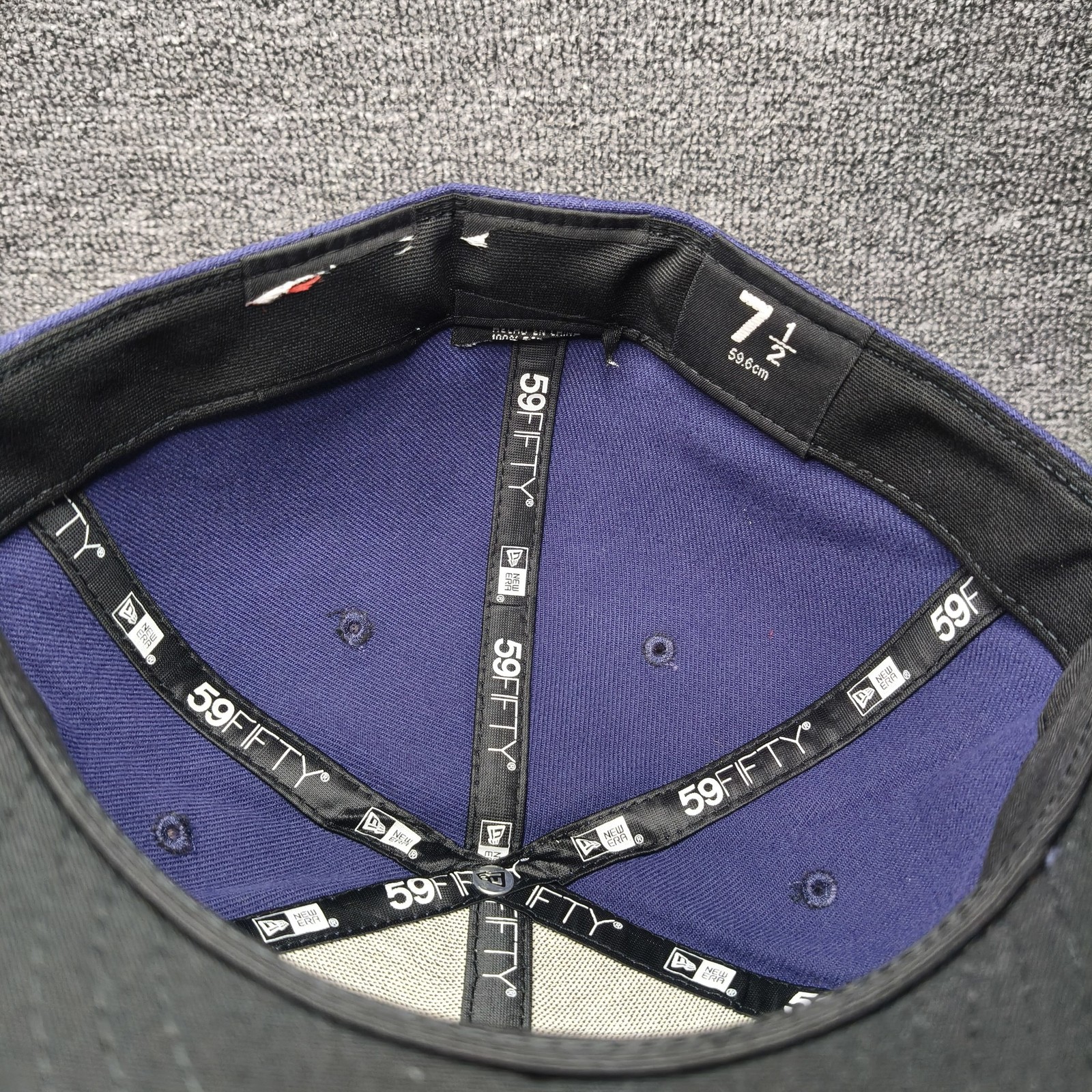 New Era Durham Bulls 59FIFTY Fitted Navy 7 1 4 MiLB Hat