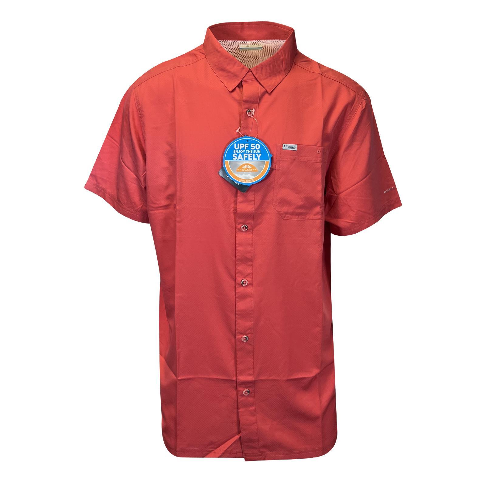Columbia Men’s Shirt Slack Tide PFG Camp Shirt UPF 50 S/S