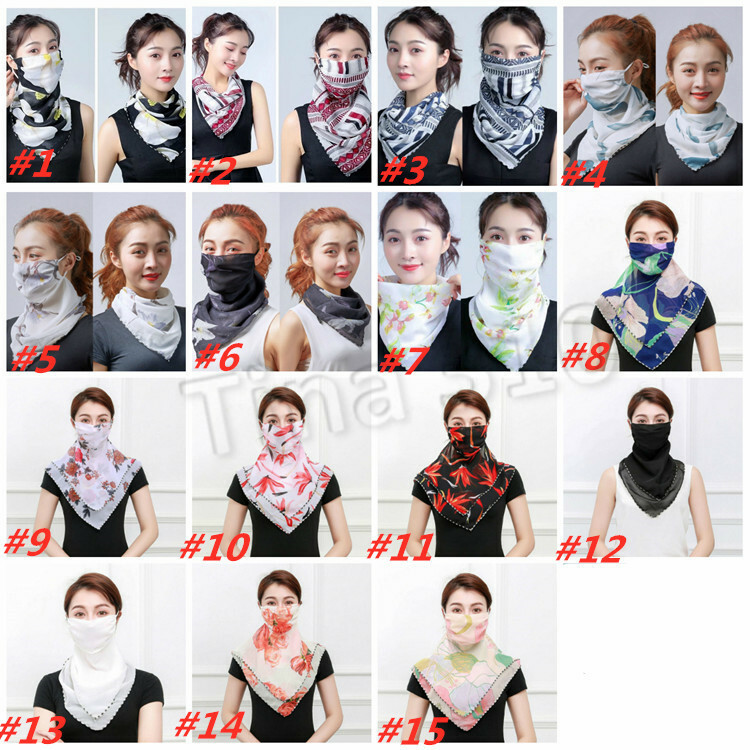 Women’s Reusable Face Mask Cover Scarf Washable Summer Outdoor USA Seller