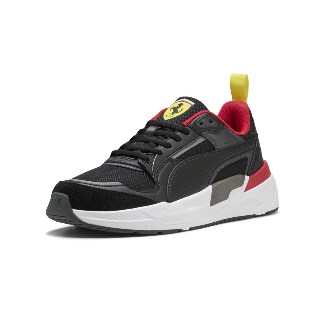 PUMA Scuderia Ferrari Trinity 2 Lace Up Mens Black Sneakers Casual Shoes 308762