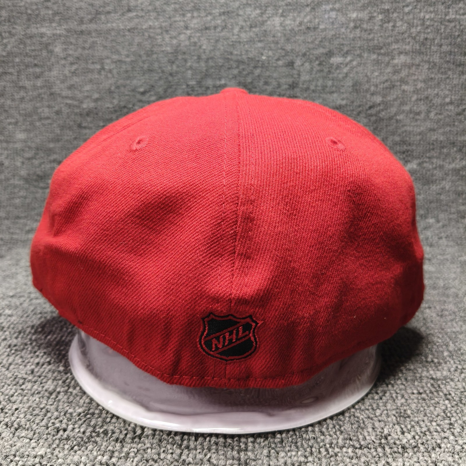 New Era Chicago Blackhawks 59FIFTY Fitted Red Black Hat 7 1 8 Retro