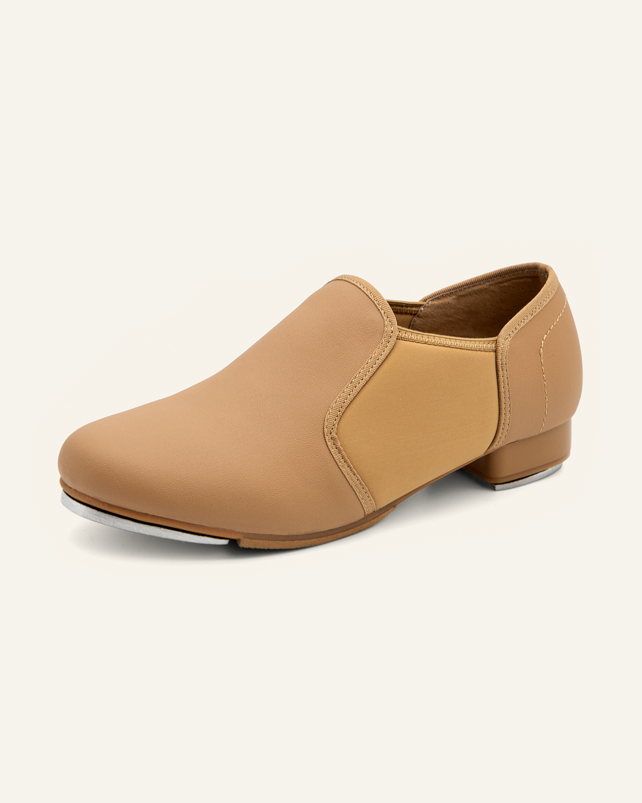Linodes Unisex PU Leather Slip On Tap Shoe Dance Shoes for Women and Men’s Dance