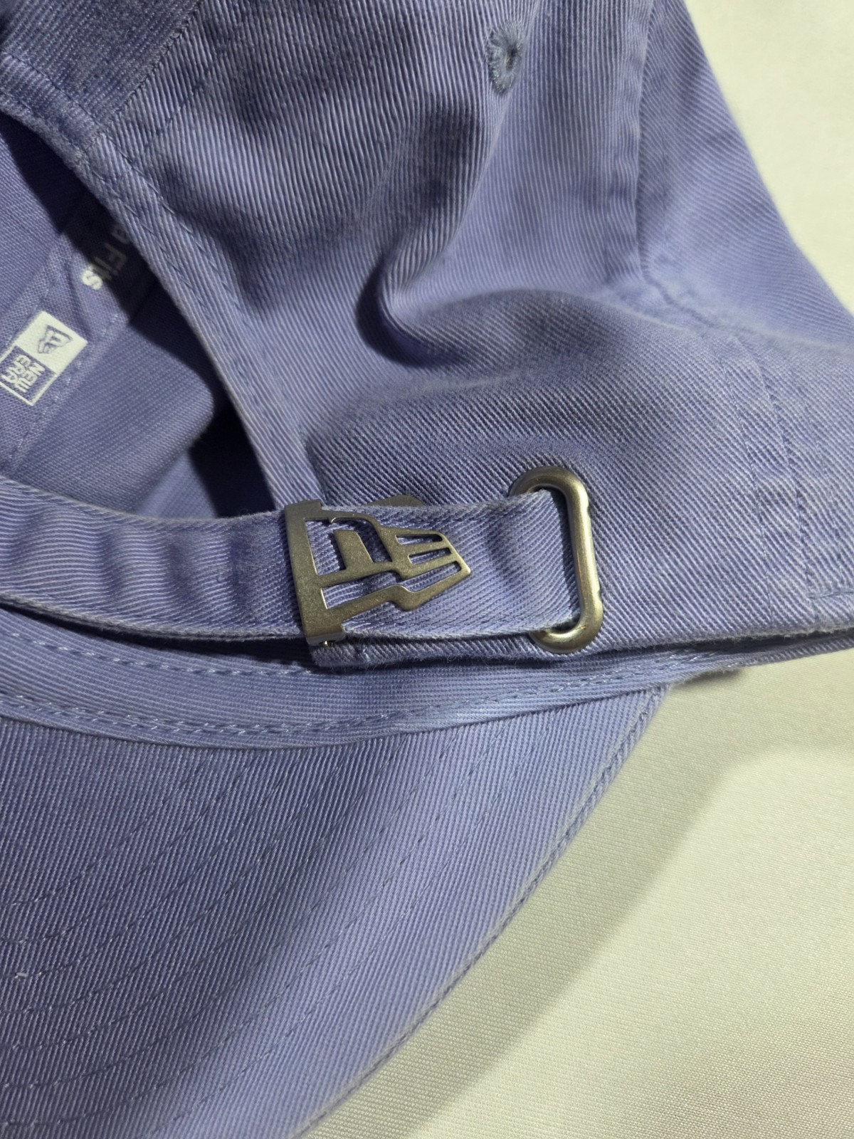 New Era 9TWENTY Blank Adjustable Strapback Cap Lavender 20336 OSFA New